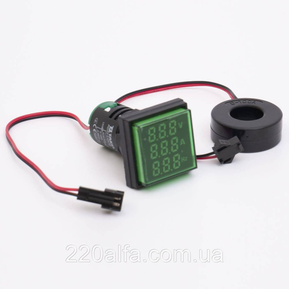 Світлодіодний індикатор 3 в 1 AD22-DVAHM, фото 1