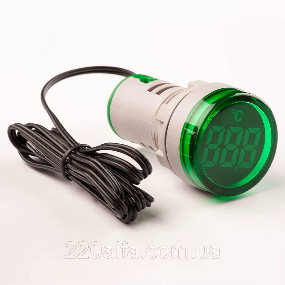 Світлодіодний індикатор температури AD22-DТM, фото 1