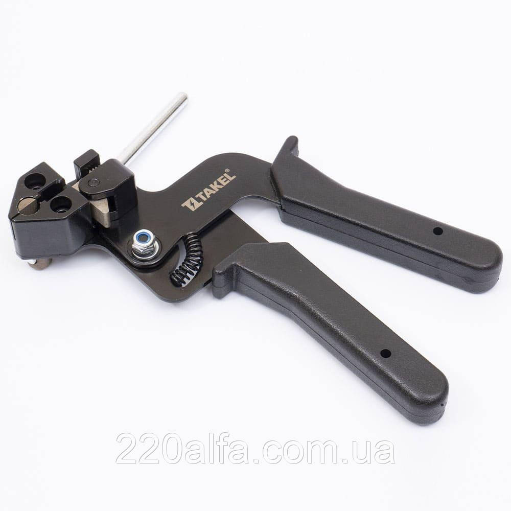 Інструмент для затягування металевої кабельної стяжки HS-601 TAKEL, фото 1