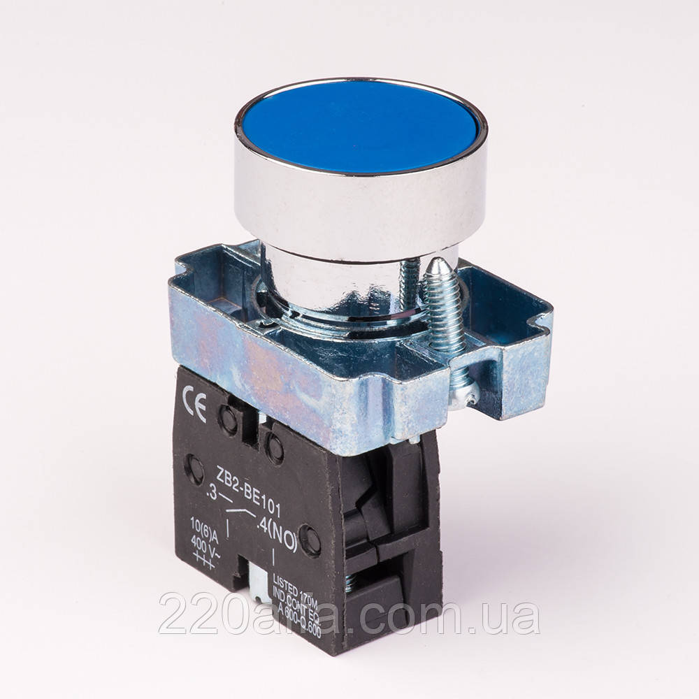 Кнопка управління натискна XB2-BA61, фото 1