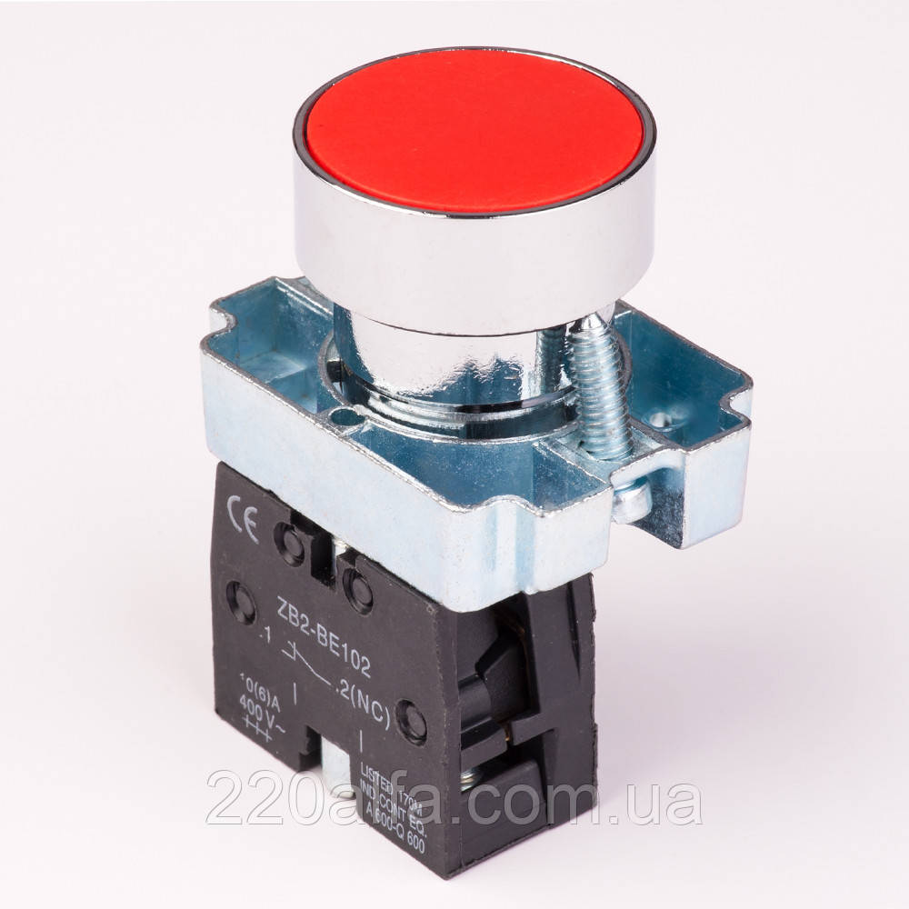 Кнопка управління натискна XB2-BA42, фото 1