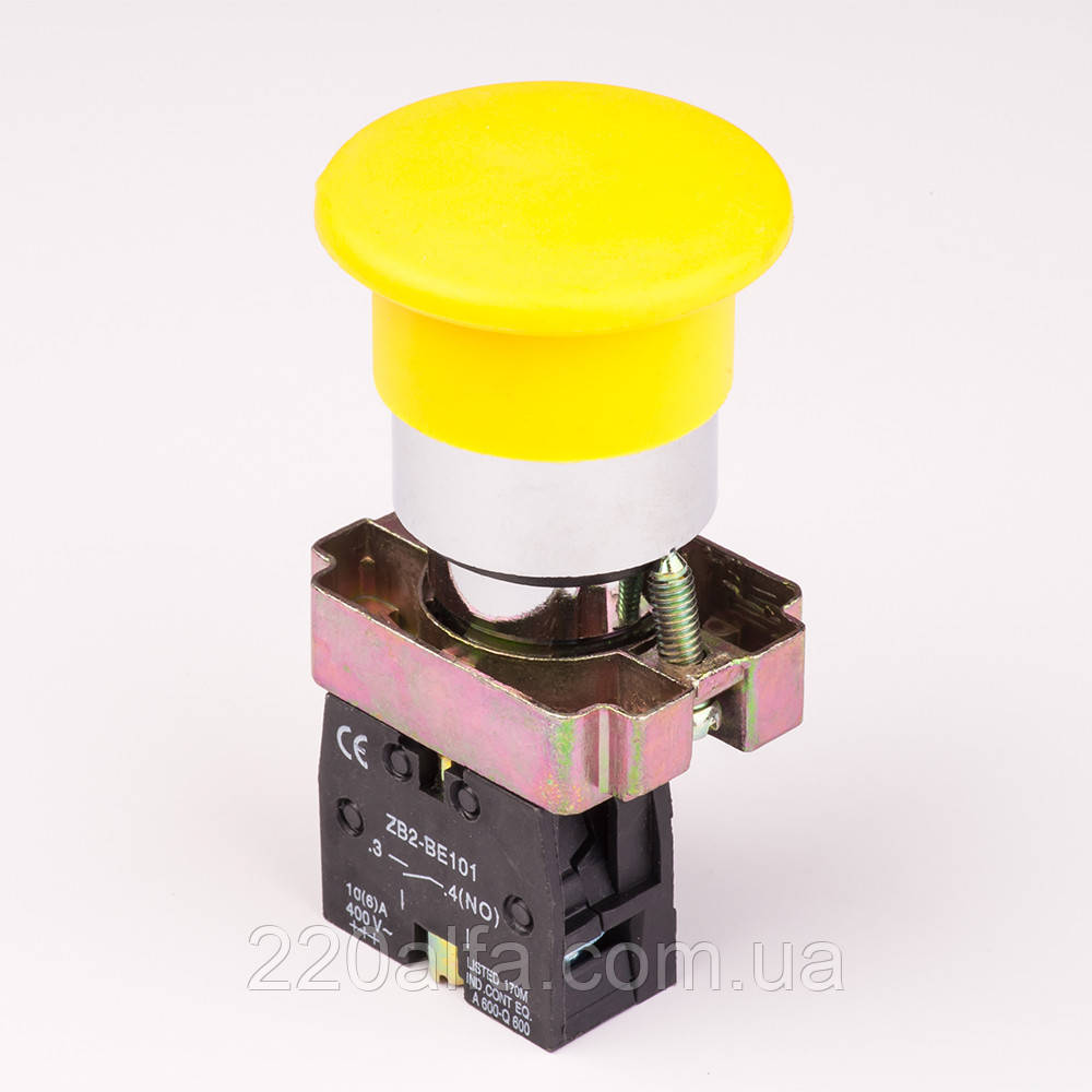 Кнопка управління натискна XB2-BC51, фото 1