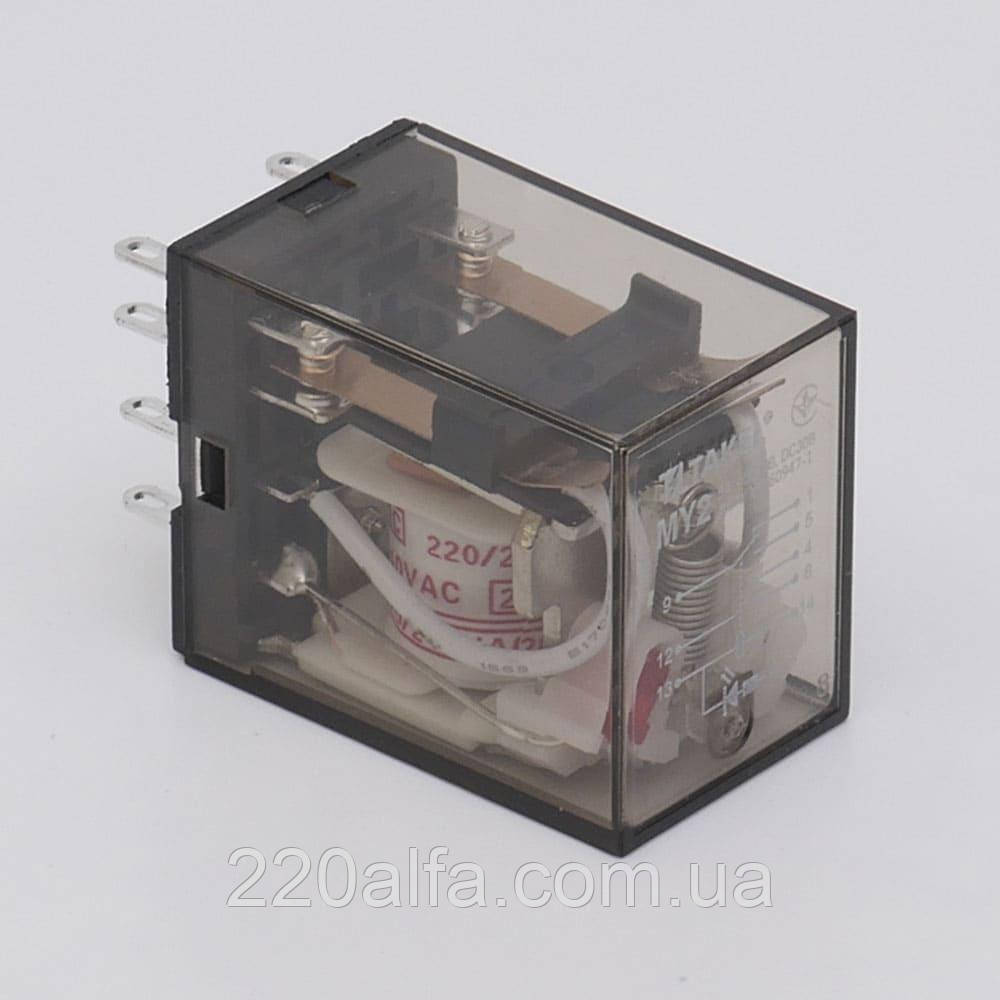 Реле проміжне МY2 AC 220В TAKEL, фото 1