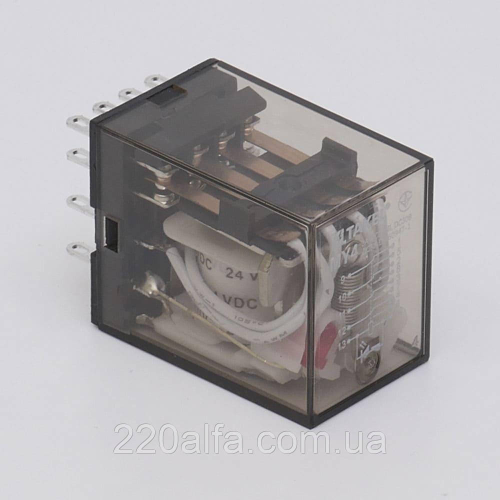 Реле проміжне МY4 DC 220В TAKEL, фото 1