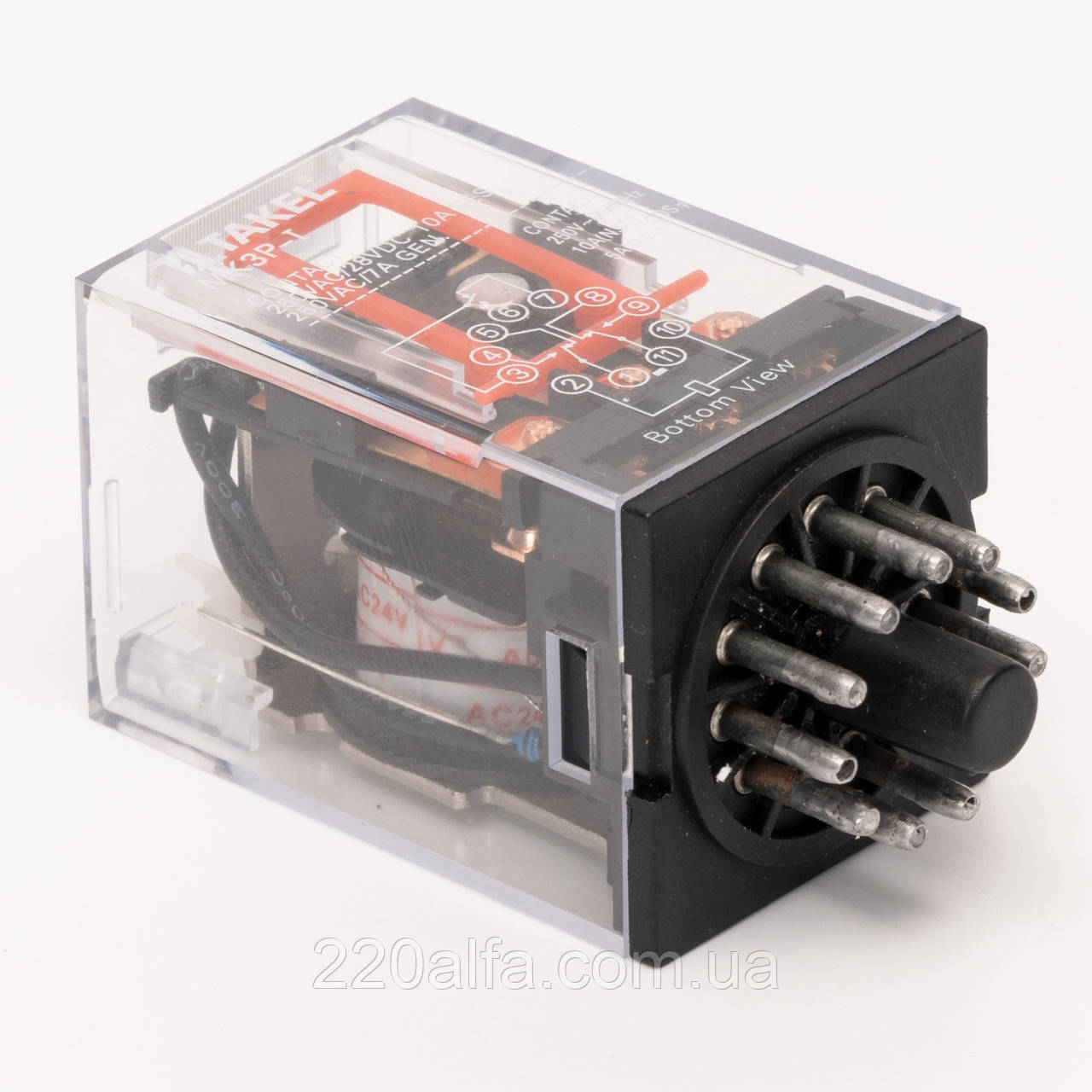 Реле проміжне MK3P AC 24В TAKEL, фото 1