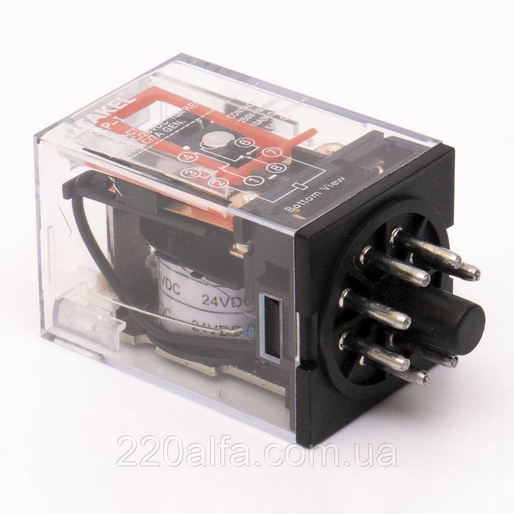 Реле проміжне MK2P DC 24В TAKEL, фото 1