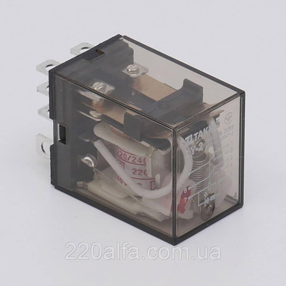 Реле проміжне LY2 AC 12В TAKEL, фото 1