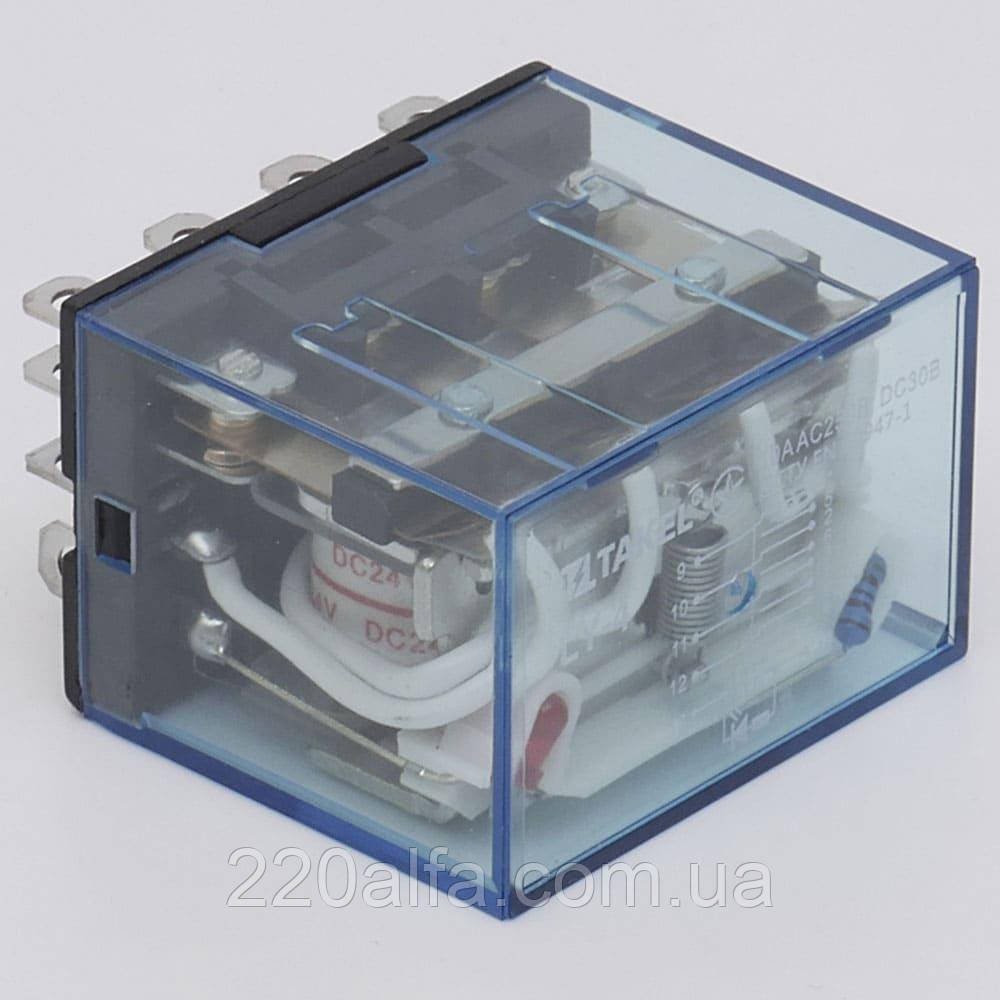 Реле проміжне LY4 DC 220В TAKEL, фото 1