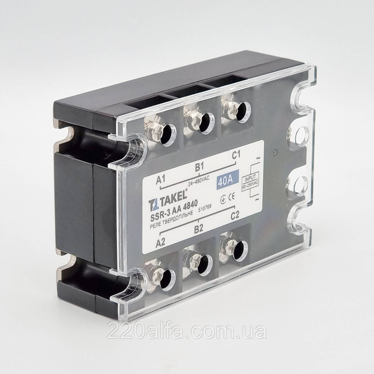 Реле твердотільне SSR-3 АA4840 40А TAKEL, фото 1