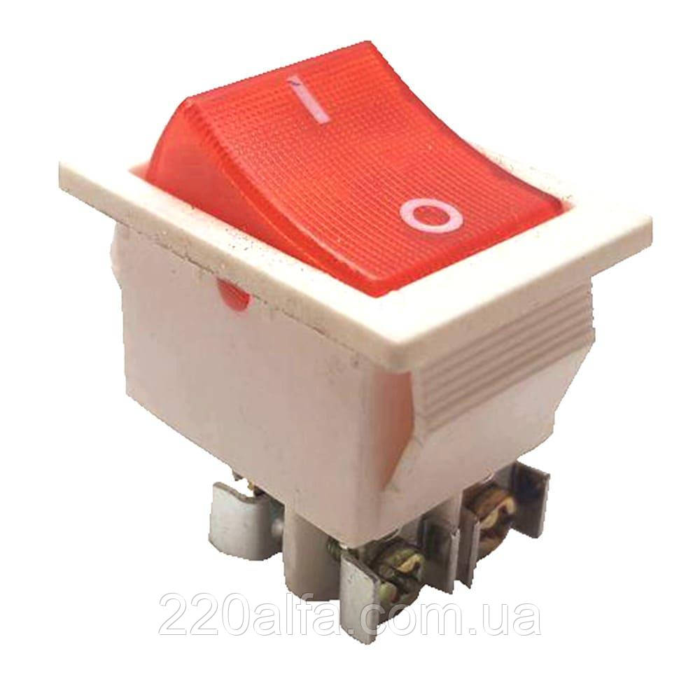 Перемикач клавішний КП-2и 220В 16А, фото 1