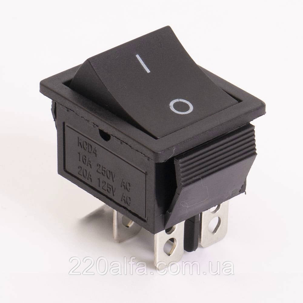 Перемикач клавішний КП-2 220В, фото 1
