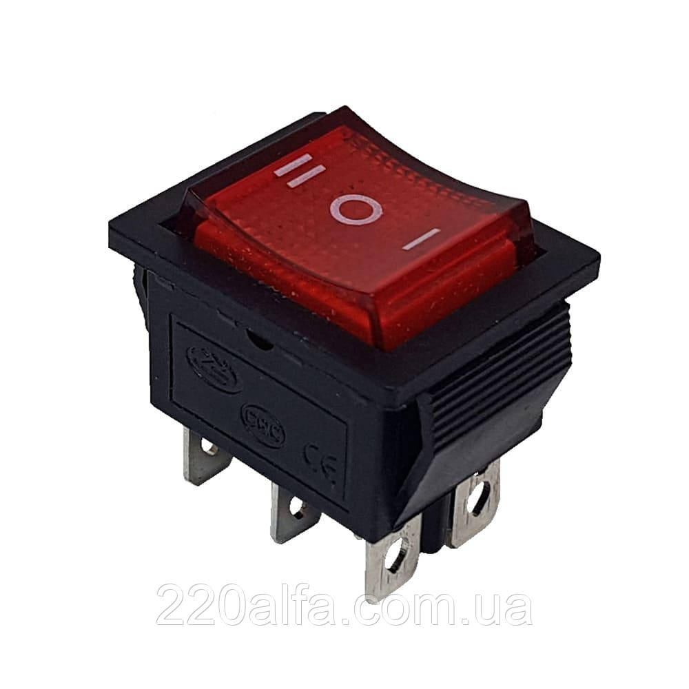 Перемикач клавішний КП-51и 220В, фото 1