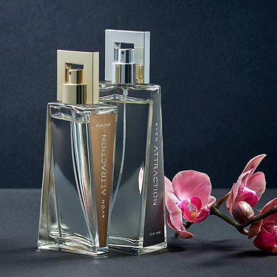 Парфумерний набір для жінок та чоловіків, Парні аромати AVON Attraction