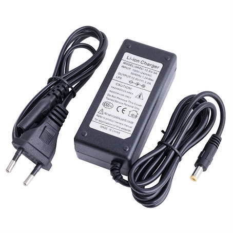 Зарядний пристрій для Li-Ion 18650 12.6 V 3 A 3s GRZC-12.6V-3A LiitoKala, фото 1