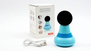 Портативний вібраційний акумуляторний масажер Fascial Gun 12-01, фото 1