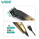 Машинка для стриження волосся VGR V 003, фото 4