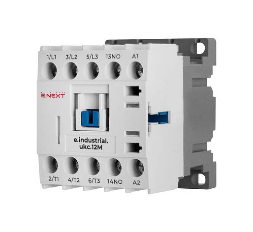 I.0090070 Контактор e.industrial.ukc.12m.220.NC, 12A, 220В, 1nc, фото 1