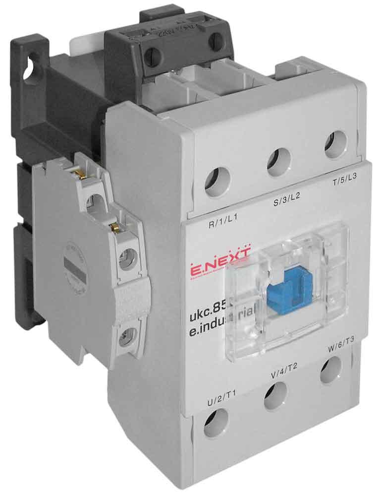 I.0090023 Контактор e.industrial.ukc.85.380, 85А, 380В,  1no+1nc