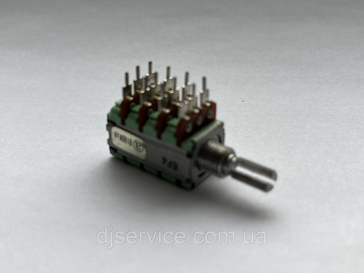 Потенціометр 70-104-54 ALPHA B100K (100k) 15 mm для AMPEG SVT4PRO, фото 1