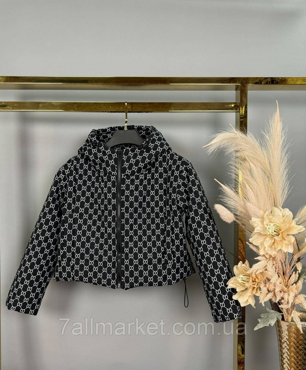 Куртка дитяча демісезонна на дівчинку 116-140 см (2 кв) "DFK" купити недорого від прямого постачальника, фото 1