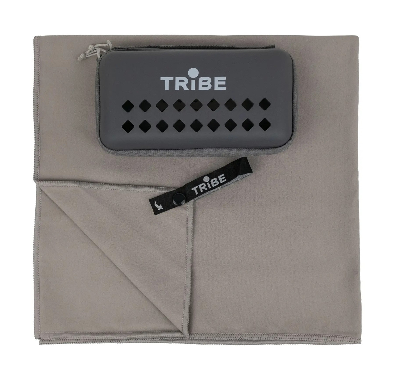 Рушник з мікрофібри 60х120 см в чохлі Tribe Pocket Towel T-LC-0001-L-grey