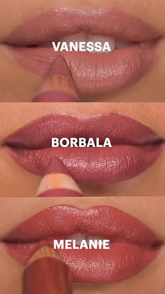 Оригинальный карандаш для губ ZOEVA Pout Perfect Lipstick Pencil Vanessa (без коробки), фото 4