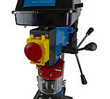 Верлин свердлильний з тисками побутовий KRAISSMANN 370 SB 13/16 Вертикально-свердлильний верстат (патрон 13-16 мм), фото 4