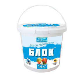 Побілка захисна садова БЛОК з мідним купоросом 1,4кг