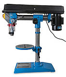 Промисловий штанець свердлильний електричний KRAISSMANN 552 SB 20 для металу з тисками (патрон 16-20 мм), фото 2