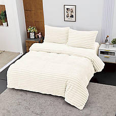 Велюрова постільна білизна Євро розмір, фото 5