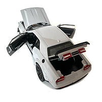 Машинка металева Dodge Challenger SRT Додж сірий звук світло відкр двері багажник капот Автосвіт 1:32, 16*7*5см (AP-1992), фото 6