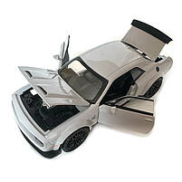 Машинка металева Dodge Challenger SRT Додж сірий звук світло відкр двері багажник капот Автосвіт 1:32, 16*7*5см (AP-1992), фото 7
