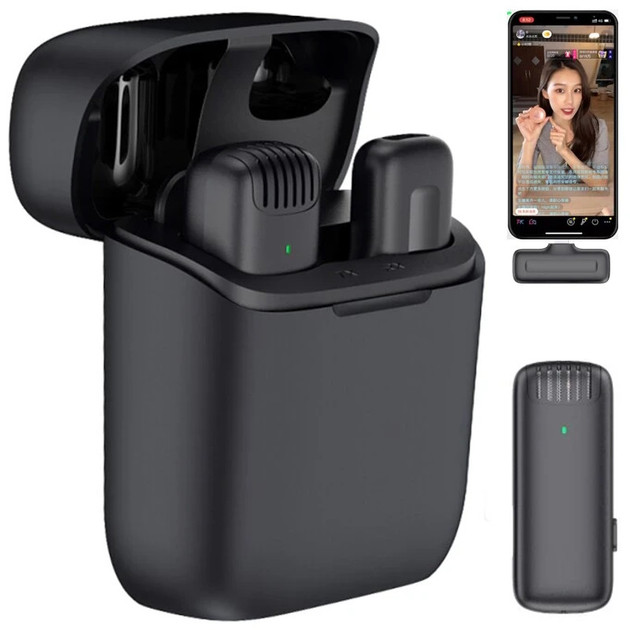 Бездротовий петличний мікрофон Wireless Microphone J11