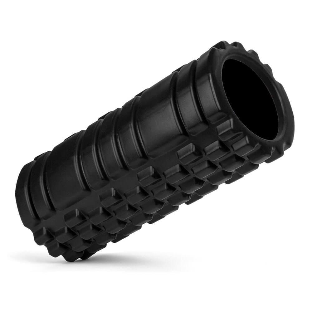 Валик для спини середньої жорсткості Yoga ball LY-621 Чорний