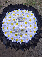 Букет з атласних стрічок