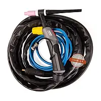 Пальник для аргонодугового зварювання WP-17V (N), 4 м