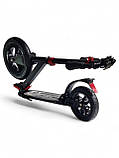 Двоколісний самокат Hammer Big Wheel фірмовий самокат, самокат із надувними колесами, якісний самокат, фото 5