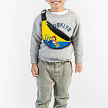 Набір дитячий Покемон Пікачу рюкзак 36х27см сумка-бананка, кружка з принтом для хлопчика (01567), фото 3