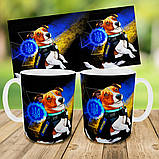 Набір дитячий Пес Патрон рюкзак 36х27см сумка-бананка, кружка з принтом для хлопчика (01570), фото 9