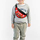 Набір дитячий Роблокс «Roblox» рюкзак 36х27см сумка-бананка, кружка з принтом для хлопчика (01580), фото 3