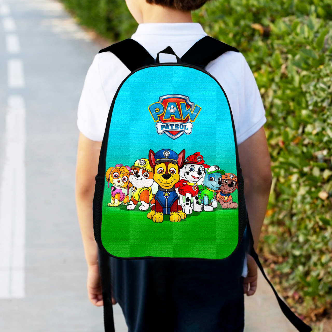 Рюкзак дитячий Щенячий патруль "Paw Patrol" 34х27см, міський ранець для хлопчика з принтом (0370)