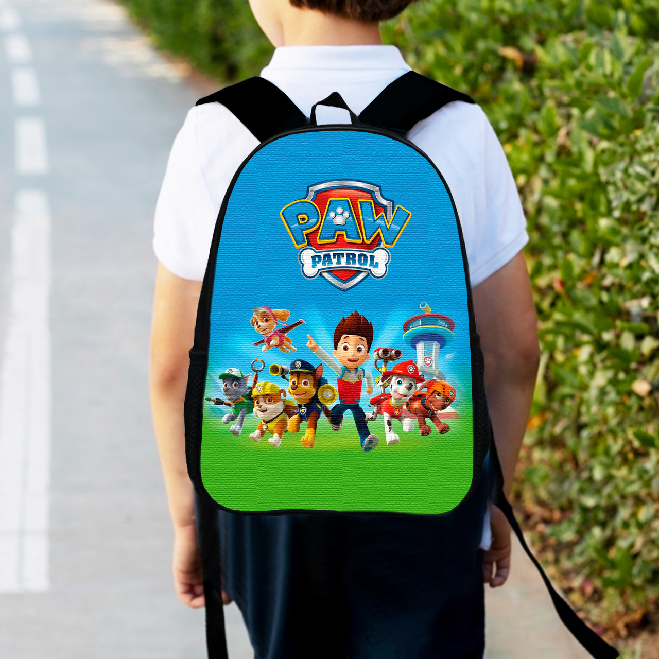 Рюкзак дитячий Щенячий патруль "Paw Patrol" 34х27см, міський ранець для хлопчика з принтом (0375)