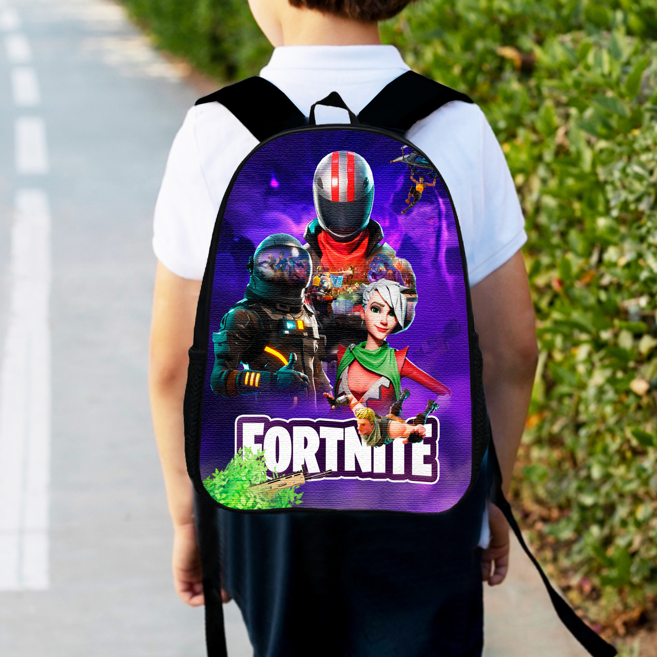 Рюкзак дитячий Фортнайт "Fortnite", 34х27см, міський ранець для хлопчика з принтом (0420)