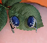 Элегантные серьги с кианитами от студии LadyStyle.Biz, фото 10