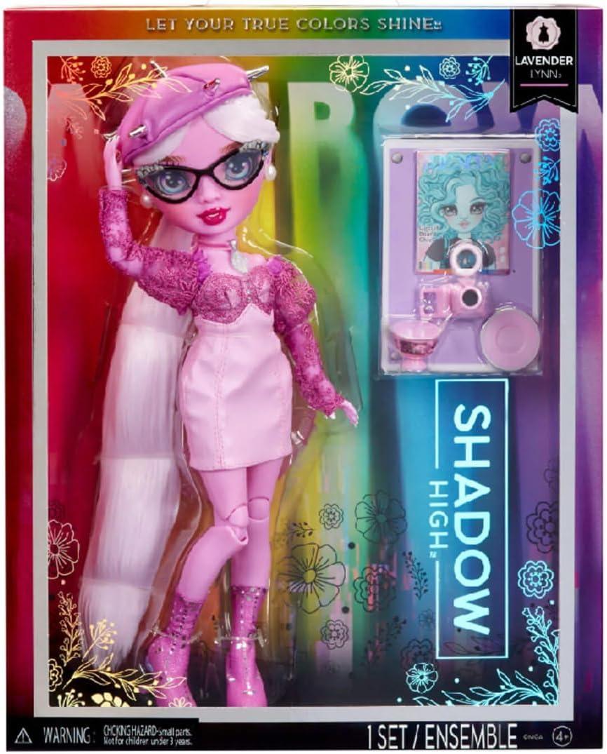 Лялька Рейнбоу Хай Лаванда Лінн Rainbow High Shadow High Lavender Lynn Fashion Doll.