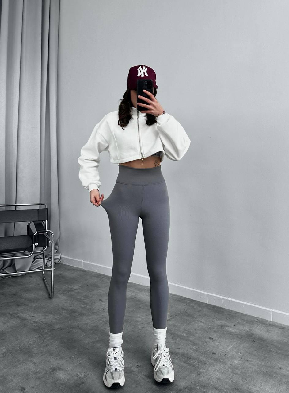 Жіночі жіночі лосини на флісі Розміри: 42/44; 44/46; 46/48; 50/52; 52/54, фото 1