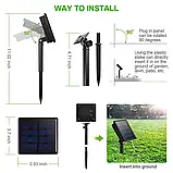 Гірлянда на сонячній панелі 11 м, фото 3