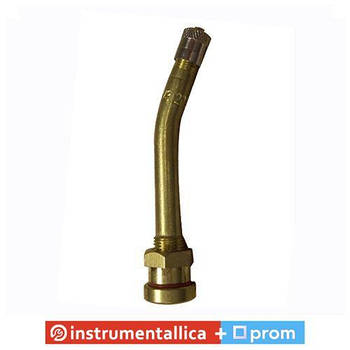 Вентиль безкамерний для вантажних автомобілів V3-20-10 посадка 9,7 мм 30х50 мм кут 27° довжина 80 мм