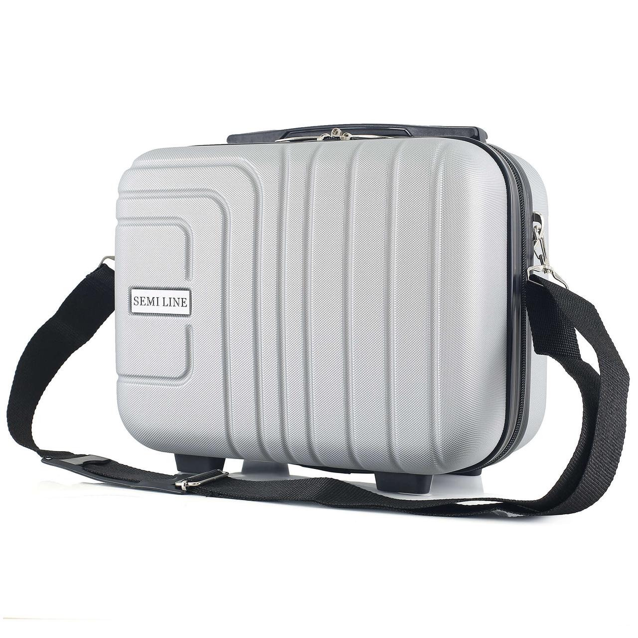 Бьюті-кейс Semi Line 18L Light Grey (T5762-1), фото 1
