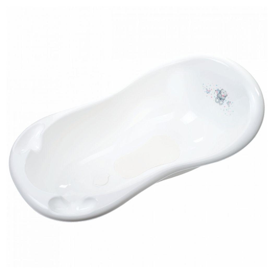 Ванна 100 см з пробкою і антиковзаючим килимком Maltex Bear Bathtub 100 cm with plug and anti-slip mat 2138_60 white (білий), фото 1